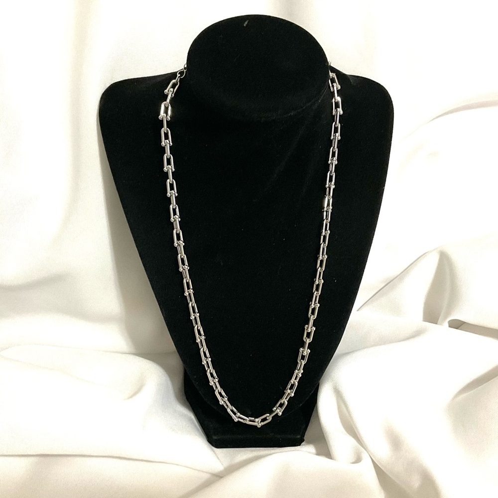 Stainless Steel U Link Chain Necklace